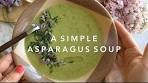 A Simple Asparagus Soup