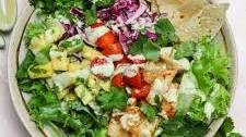 Air Fryer Fish Taco Salad Bowls