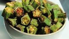 Air Fryer Roasted Okra