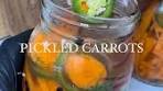 Alex Rios | The Ultimate Pickled Carrots 🥕 recipe ⬇️ Recipe ...