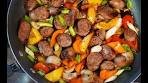 Amazing Sausages With Peppers | CaribbeanPot.com