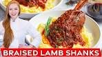 Amazing Slow-Cooked, Wine Braised Lamb Shanks | Super ...