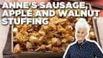 Anne Burrell's Sausage-Apple-Walnut Stuffing | Secrets of a ...