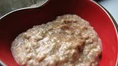 Apple Butter Oatmeal