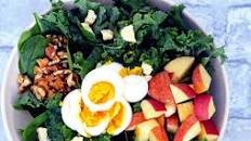 Apple & Cheddar Kale Winter Salad