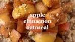 Apple Cinnamon Oatmeal 🍎🥣 For the past 7 years, I’ve been ...