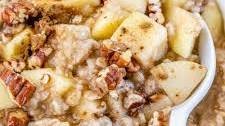 Apple Cinnamon Oatmeal