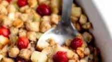 Apple Cranberry Walnut Stuffing Recipe