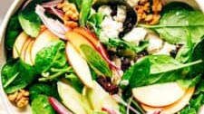 Apple Spinach Salad