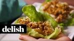 Asian Chicken Lettuce Wraps | Delish