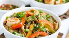 Asian Soba Noodle Soup With Shrimp & Vegetables