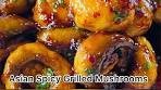 Asian Style Spicy Grilled Mushroom - Recipe By Chef Ramy´s ...