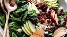 Autumn Apple Salad with a Maple Vinaigrette