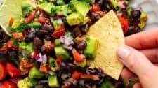 Avocado Black Bean Salsa