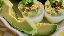 Avocado Deviled Eggs