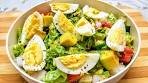 AVOCADO EGG SALAD | healthy salad for weight loss | keto ...