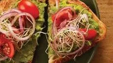 Avocado Toasts with Sprouts