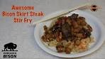 Awesome Bison Stir Fry
