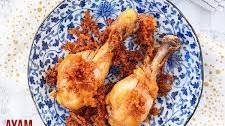 Ayam Goreng Kremes - Fried Chicken with Crispy Spiced Flakes