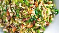 Bacon and Brussel Sprout Salad