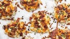 Bacon and Cheddar Smashed Potatoes