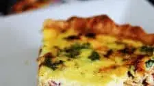 Bacon, Gruyere and Shallot Quiche