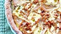 Bacon, Leek and Fennel Quiche