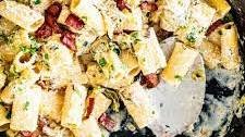 Bacon Leek Pasta