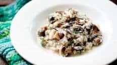 Baked Mushroom & Sage Risotto