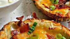 Baked Potato Skins Recipe