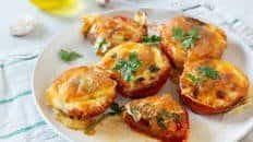 Baked Tomatoes With Cheese