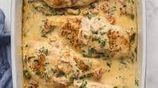 Baked Tuscan Chicken Breast