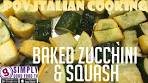 Baked Zucchini and Squash: POV Italian Cooking Episode 68