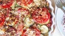 Baked Zucchini And Tomato Casserole