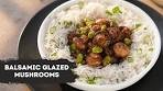 Balsamic Glazed Mushrooms | बाल्समिक ग्लेज़्ड मशरूम्स ...
