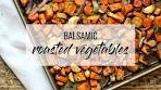 Balsamic Roasted Vegetables