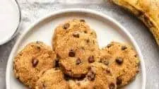 Banana Almond Pulp Cookies