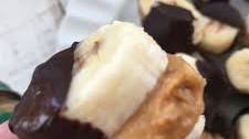 Banana Peanut Butter Frozen Bites