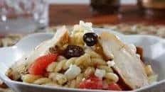 Barilla® Gemelli Pasta Salad Greek-Style with Pan-Roasted Chicken Breast