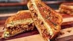 BBQ Chicken Grilled Cheese Sandwich