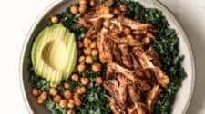 BBQ Chicken Kale Salad