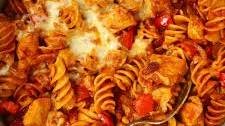 BBQ Chicken Pasta {One Pan}