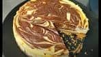 Beautiful EASY Chocolate Swirl CHEESE CAKE
