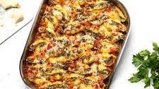 Beef and Spinach Stuffed Shells