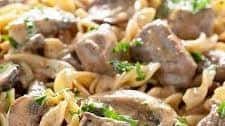 Beef Stroganoff