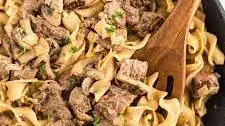 Beef Stroganoff