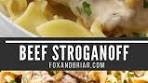 BEEF STROGANOFF