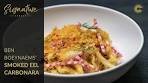 Ben Boeynaems' Smoked Eel Carbonara