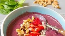 Berry Almond Milk Smoothie Bowl Recipe