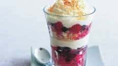 Berry and vanilla mascarpone parfaits